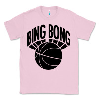 Bubblegum Pink black bing bong Classic Tee - linhVisuals