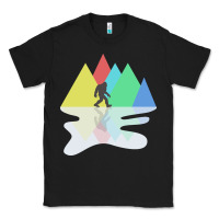 Black bigfoot t  shirt bigfoot   bigfoot 8 Classic Tee - linhVisuals