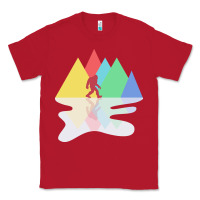 Red bigfoot t  shirt bigfoot   bigfoot 8 Classic Tee - linhVisuals