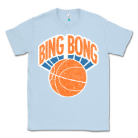 Dusty Blue Bing Bong Vintage Classic Tee - linhVisuals