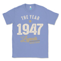 Colony Blue The Year 1947 - 75th Birthday Vintage Classic Classic Tee - linhVisuals