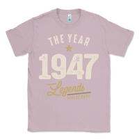 Lilac The Year 1947 - 75th Birthday Vintage Classic Classic Tee - linhVisuals