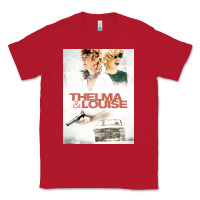 Red Thelma & Louise - CAR Classic Tee - linhVisuals