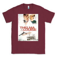Burgundy Thelma & Louise - CAR Classic Tee - linhVisuals