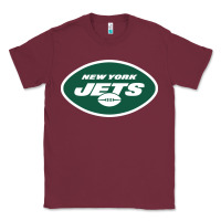 Burgundy suitable-new-york-jets-worn Classic Tee - linhVisuals