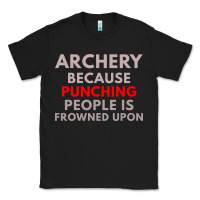 Black archery because punching people is frowned upon Classic Tee - linhVisuals