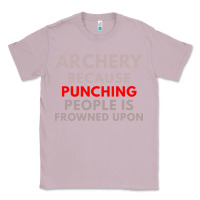 Lilac archery because punching people is frowned upon Classic Tee - linhVisuals