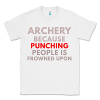 White archery because punching people is frowned upon Classic Tee - linhVisuals