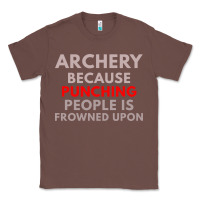 Chestnut archery because punching people is frowned upon Classic Tee - linhVisuals