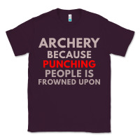 Plum archery because punching people is frowned upon Classic Tee - linhVisuals