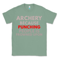 Sage archery because punching people is frowned upon Classic Tee - linhVisuals