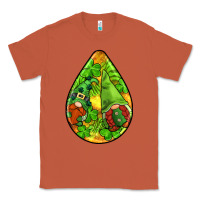 Copper st.patrick's teardrop earrings Classic Tee - FaDigitalArtStudio