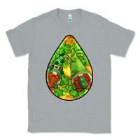 Heather Grey st.patrick's teardrop earrings Classic Tee - FaDigitalArtStudio