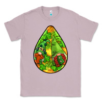 Lilac st.patrick's teardrop earrings Classic Tee - FaDigitalArtStudio