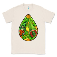 Natural st.patrick's teardrop earrings Classic Tee - FaDigitalArtStudio
