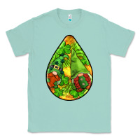 Seafoam st.patrick's teardrop earrings Classic Tee - FaDigitalArtStudio