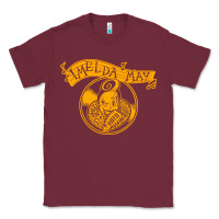 Burgundy imelda may müsic Classic Tee - linhVisuals