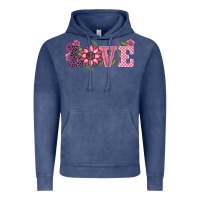 Vintage Denim walentine's day love sunflower Vintage Hoodie - BarkalooDesign