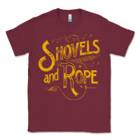 Burgundy shovels & rope müsic Classic Tee - linhVisuals