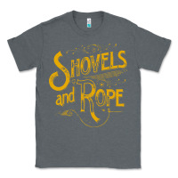Charcoal Heather shovels & rope müsic Classic Tee - linhVisuals
