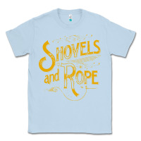 Dusty Blue shovels & rope müsic Classic Tee - linhVisuals