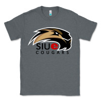 Charcoal Heather siu edwardsville cougars Classic Tee - linhVisuals