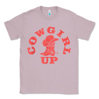 Lilac cowgirl up leopad hat boot rodeo western country southern t shirt Classic Tee - linhVisuals