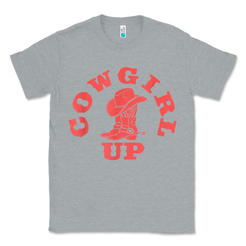 Cowgirl Up Leopad Hat Boot Rodeo Western Country Southern T Shirt Classic Tee by linhVisuals | Teevron