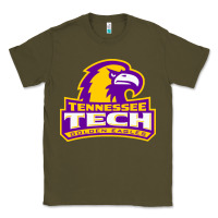 Army Green tennessee tech golden Classic Tee - linhVisuals