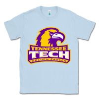 Dusty Blue tennessee tech golden Classic Tee - linhVisuals