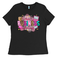 Black small business badass Ladies Tee - Artiststas