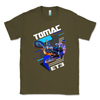 Army Green eli et3 tomac pullover hoodie Classic Tee - linhVisuals