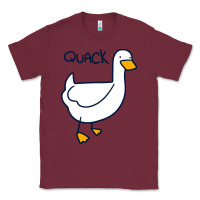 Burgundy quack duck Classic Tee - linhVisuals