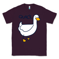 Plum quack duck Classic Tee - linhVisuals