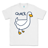 White quack duck Classic Tee - linhVisuals