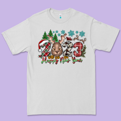 2023 Happy New Year Premium Tee Designed By Cowhidedigitalart