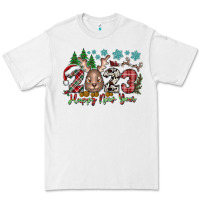 White 2023 Happy New Year Premium Tee - CowhideDigitalArt