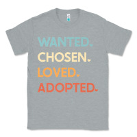 Heather Grey adoption day announcement   wanted chosen loved adopted premium t shir Classic Tee - linhVisuals