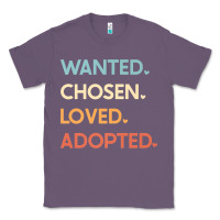 Lavender adoption day announcement   wanted chosen loved adopted premium t shir Classic Tee - linhVisuals