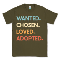Army Green adoption day announcement   wanted chosen loved adopted premium t shir Classic Tee - linhVisuals