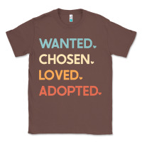 Adoption Day Announcement   Wanted Chosen Loved Adopted Premium T Shir Classic Tee | Teevron