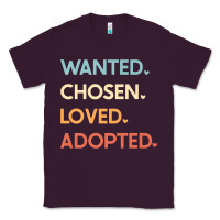 Plum adoption day announcement   wanted chosen loved adopted premium t shir Classic Tee - linhVisuals