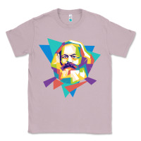 Lilac karl marx get vintage Classic Tee - linhVisuals