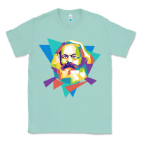 Seafoam karl marx get vintage Classic Tee - linhVisuals