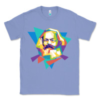 Colony Blue karl marx get vintage Classic Tee - linhVisuals