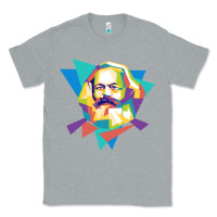 Heather Grey karl marx get vintage Classic Tee - linhVisuals