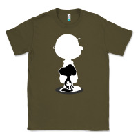 Army Green peanuts shadow silhouette Classic Tee - linhVisuals