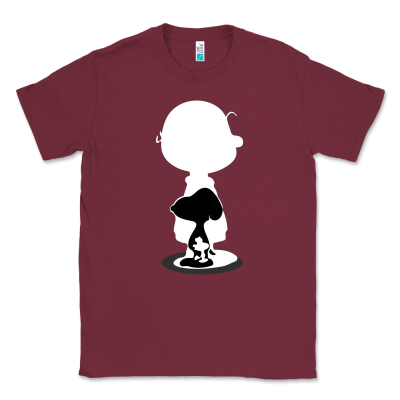 Peanuts Shadow Silhouette Classic Tee by linhVisuals | Teevron