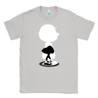 Moon Dust peanuts shadow silhouette Classic Tee - linhVisuals