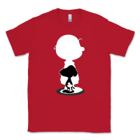 Red peanuts shadow silhouette Classic Tee - linhVisuals